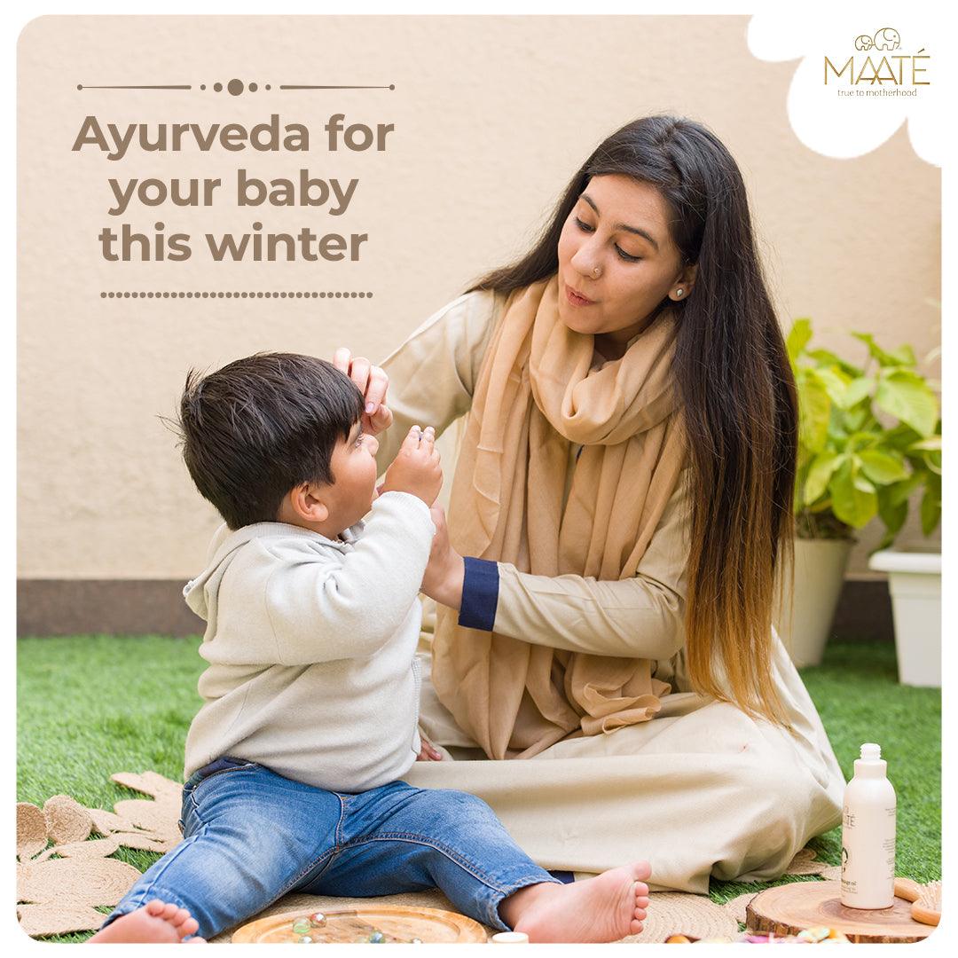 Ayurvedic Baby Massage Oil | Best Massage Oil | Maate