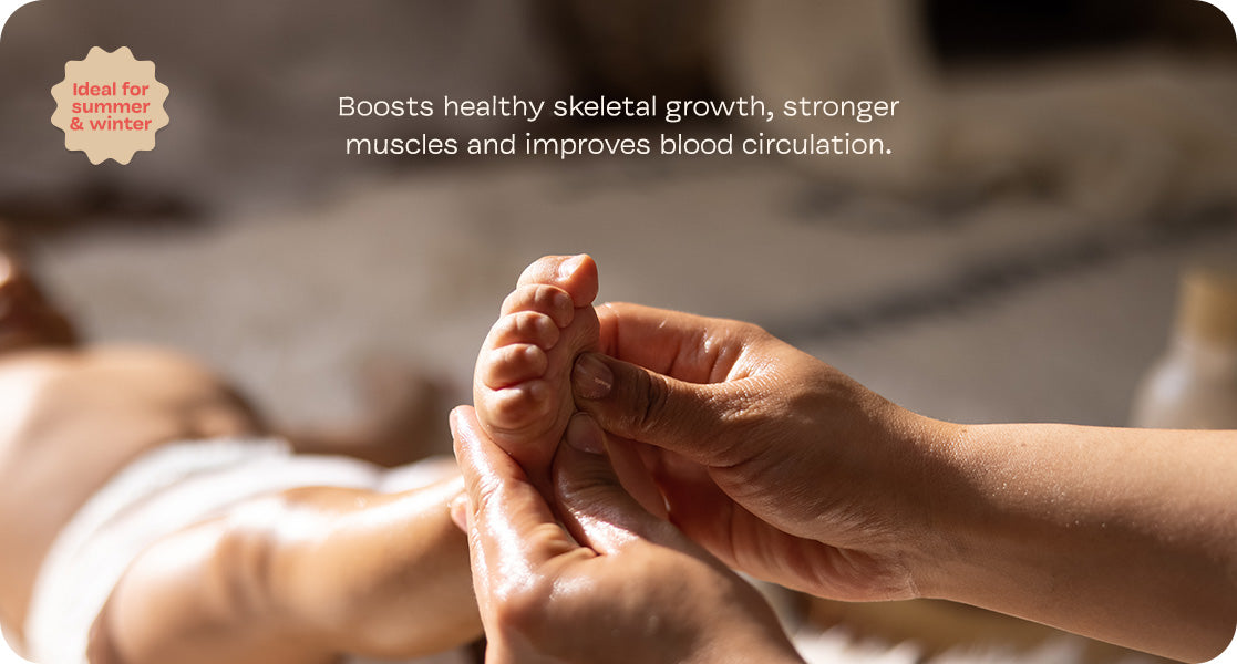 100% Natural Baby Massage Oil - 50 ML