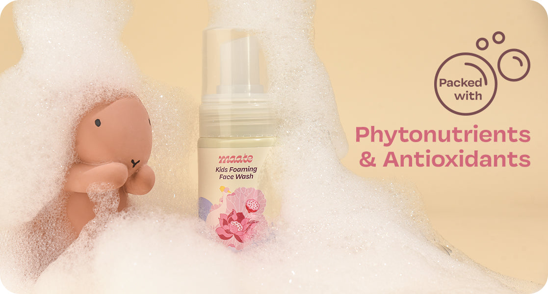 Maate Kids Foaming Face Wash - ph Balanced | Tear Free