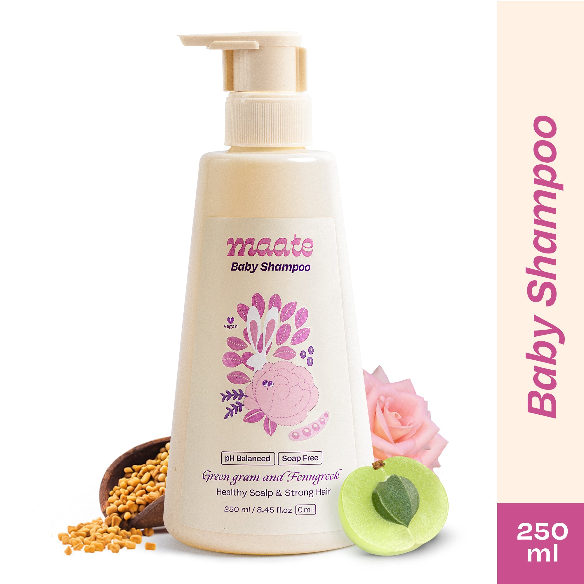 Tear Free Baby Shampoo - ph Balanced | Soap Free - 250 ML