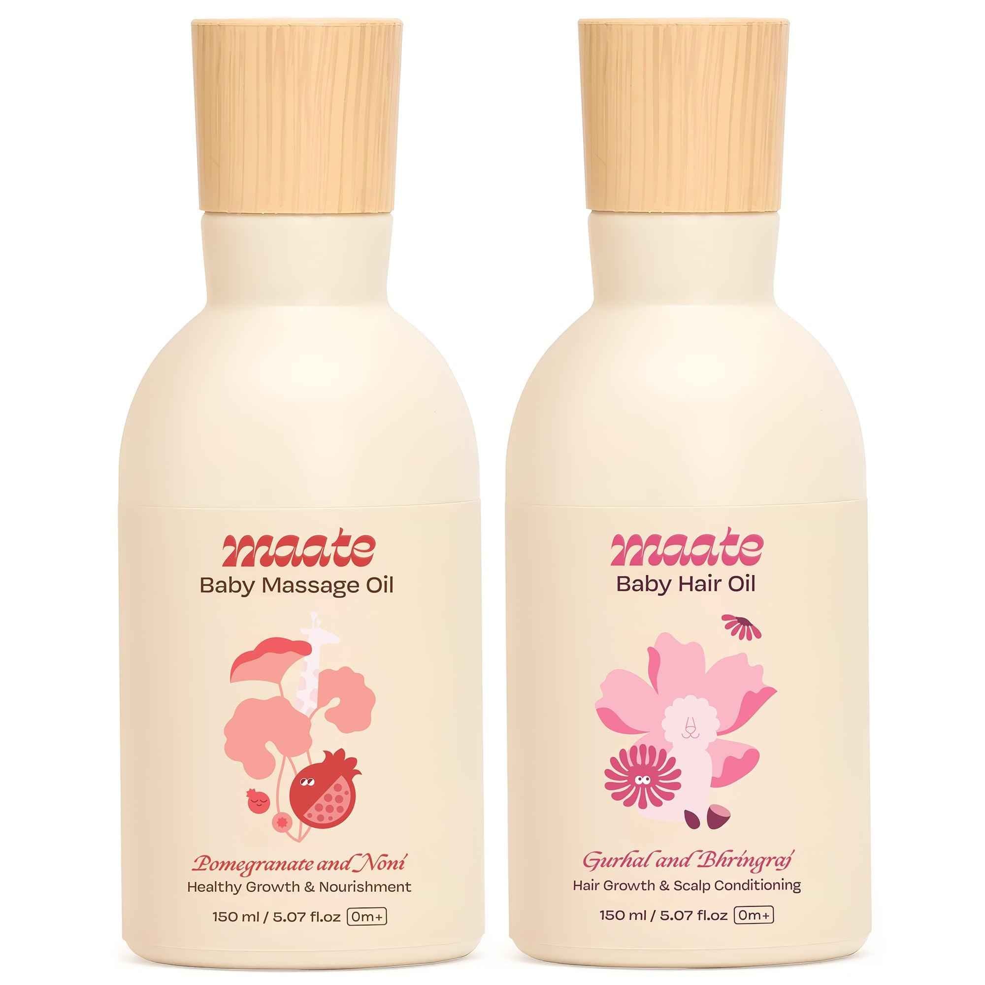 Baby Massage Oil Combo - 150 ML - Maate