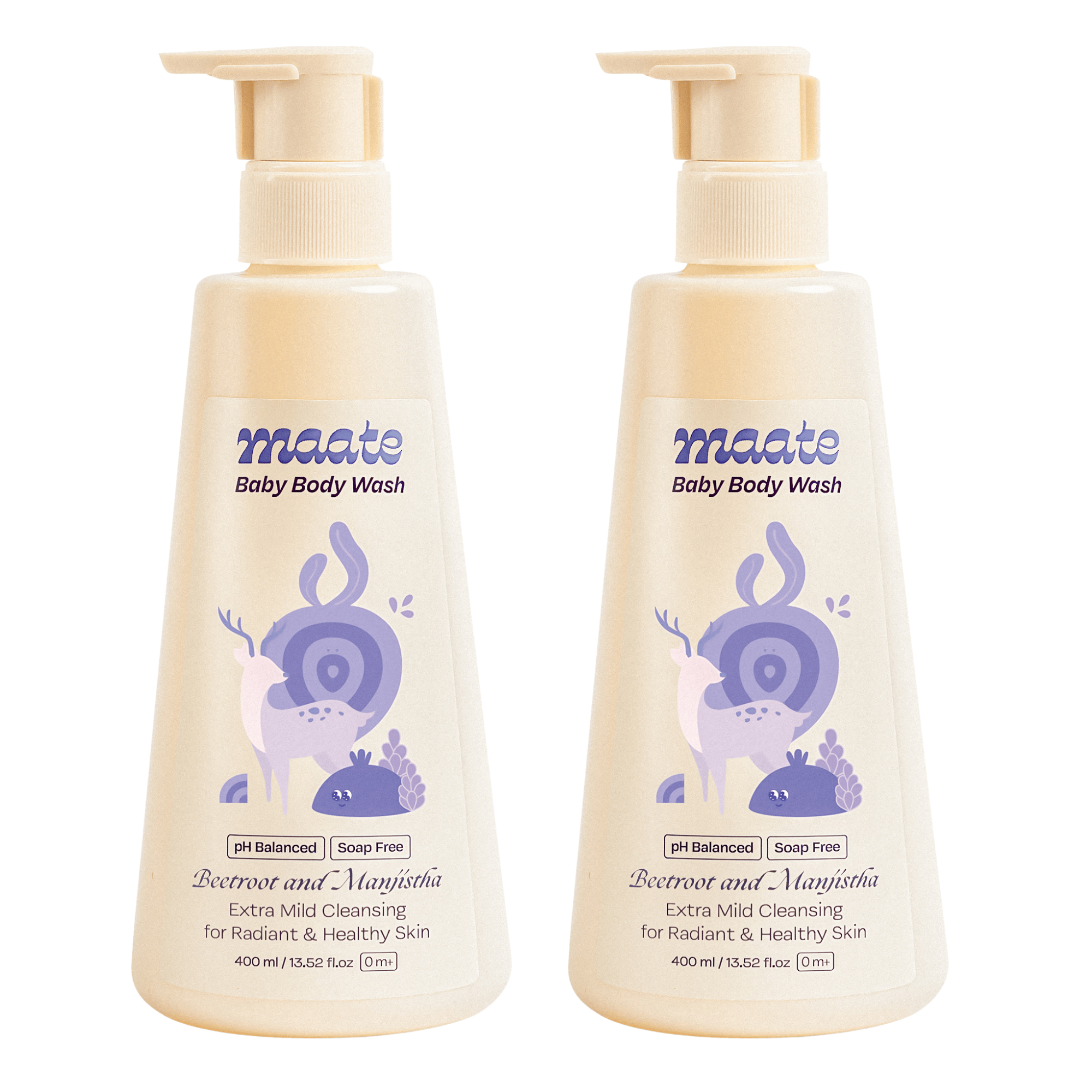 Baby Body Wash Combo - 400 ML - Maate