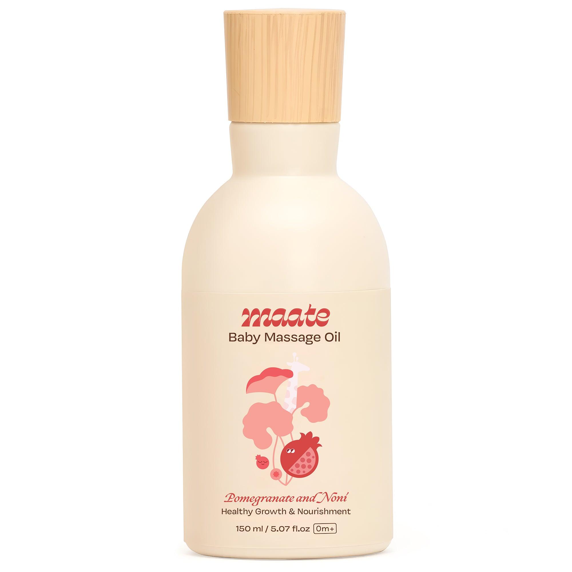 100% Natural Baby Massage Oil - 150 ML - Maate