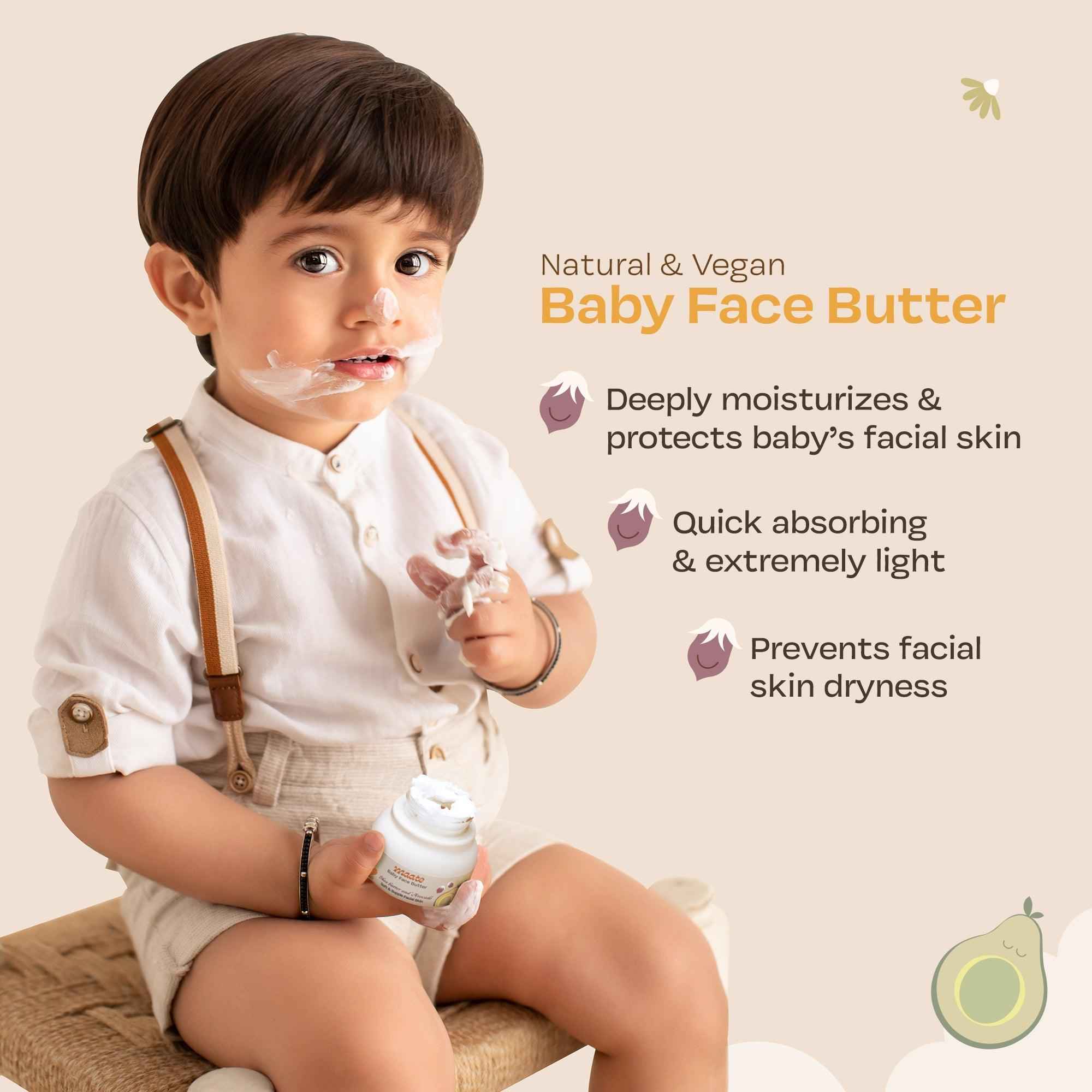 Baby Face Cream - Skin Protection | Deep Hydration - Maate