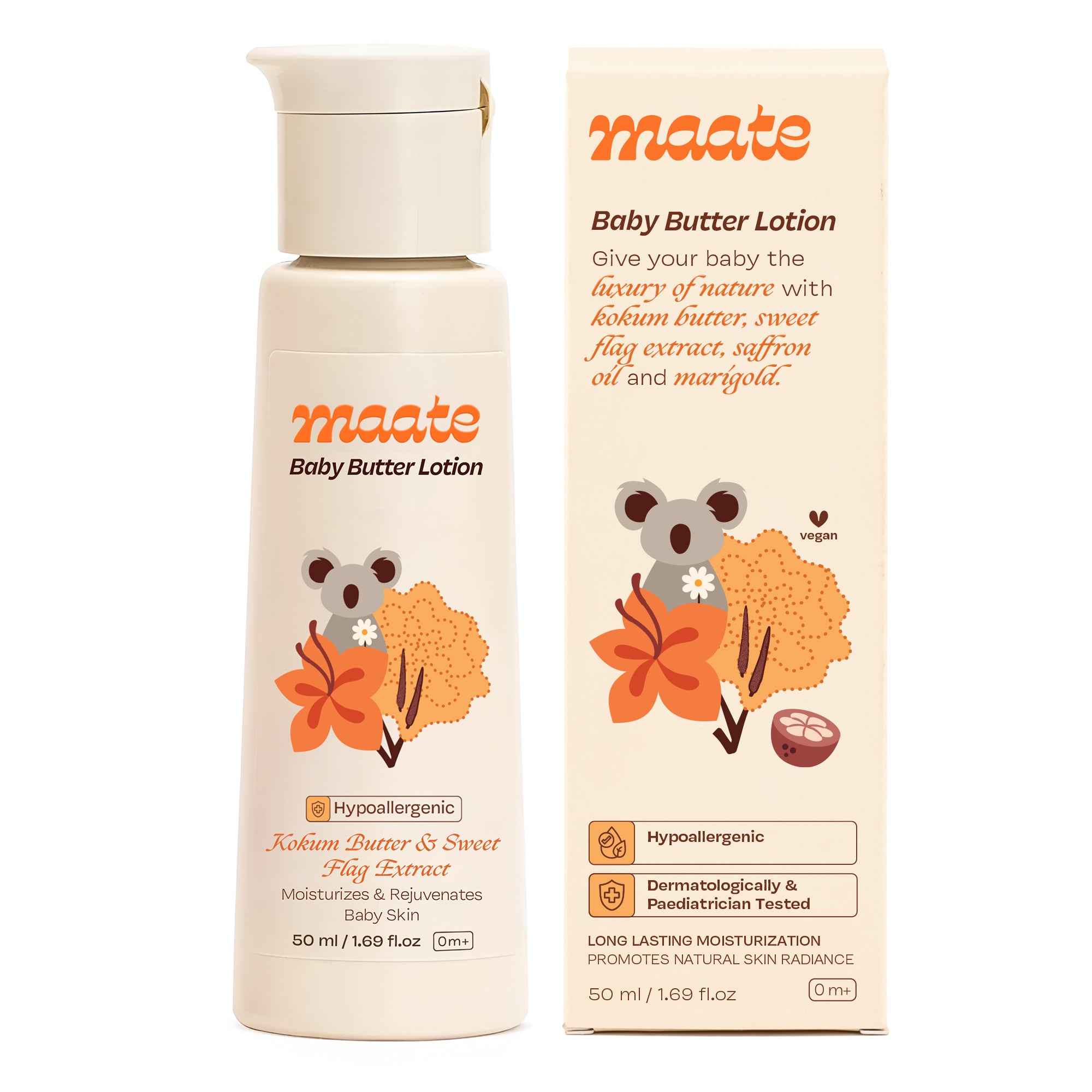 Maate Baby Butter Lotion 50ml- Hypoallergenic | Deep Hydration