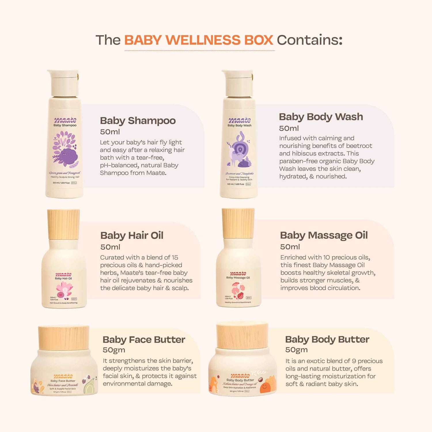 Maate Baby Wellness Gift Box - Maate