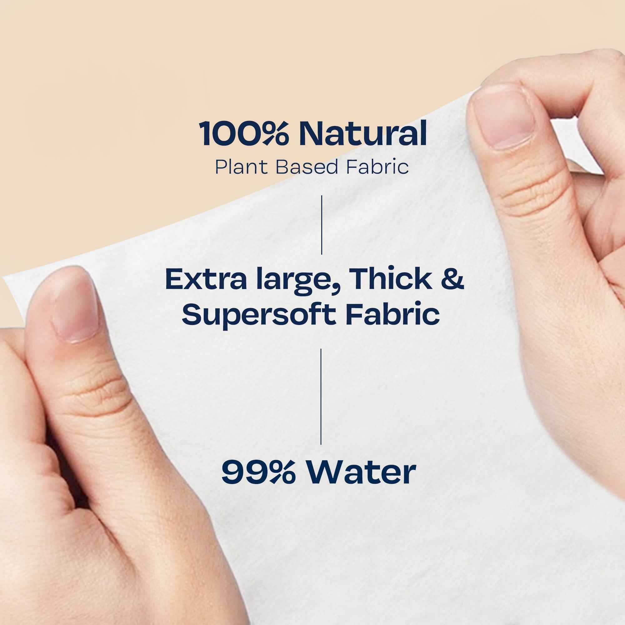 Maate Baby Wipes 99% Water | Hypoallergenic