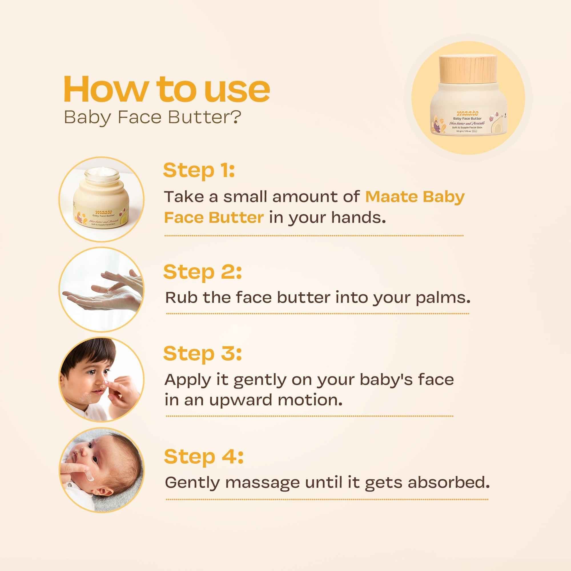 Baby Face Cream - Skin Protection | Deep Hydration - Maate