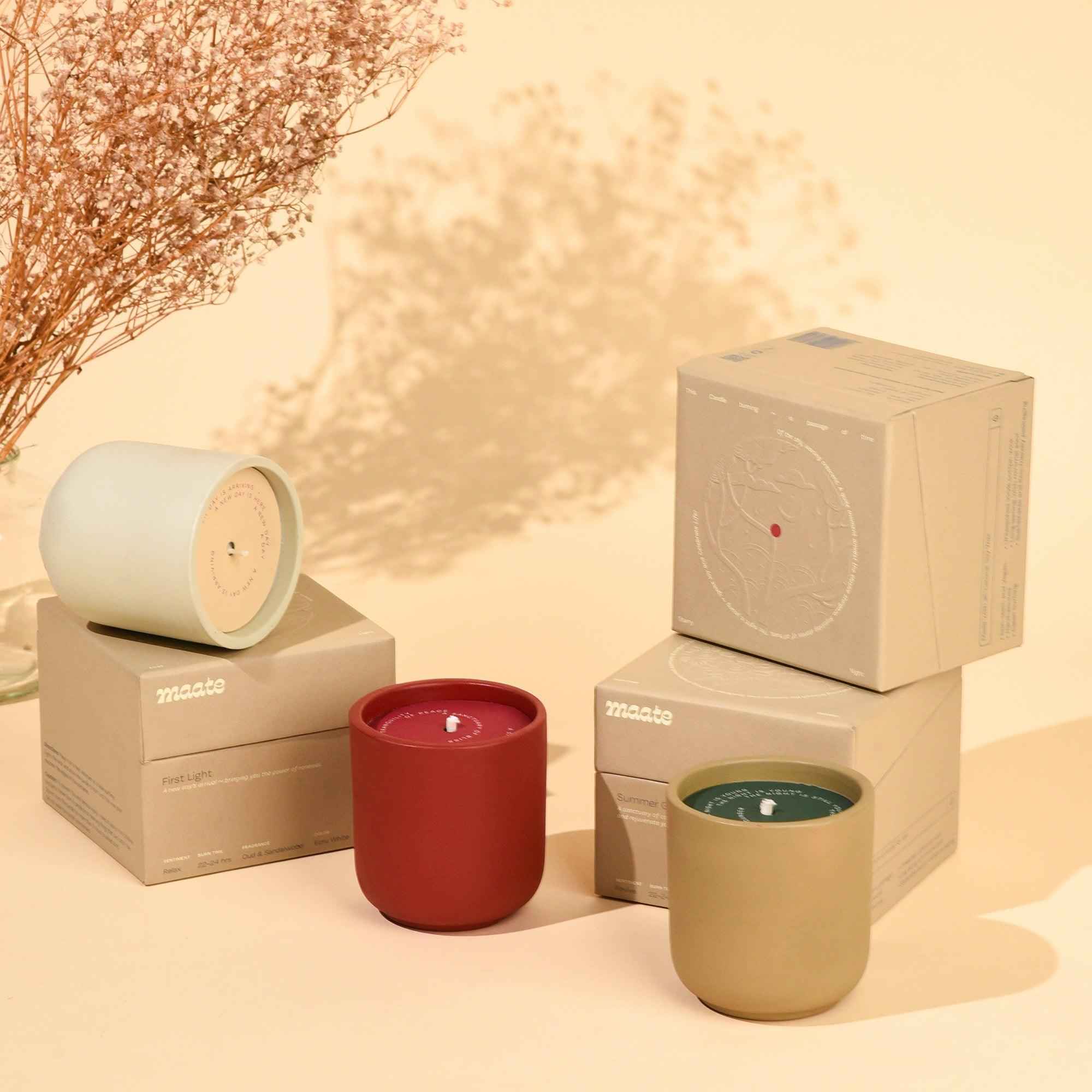 First Light Candle - Maate