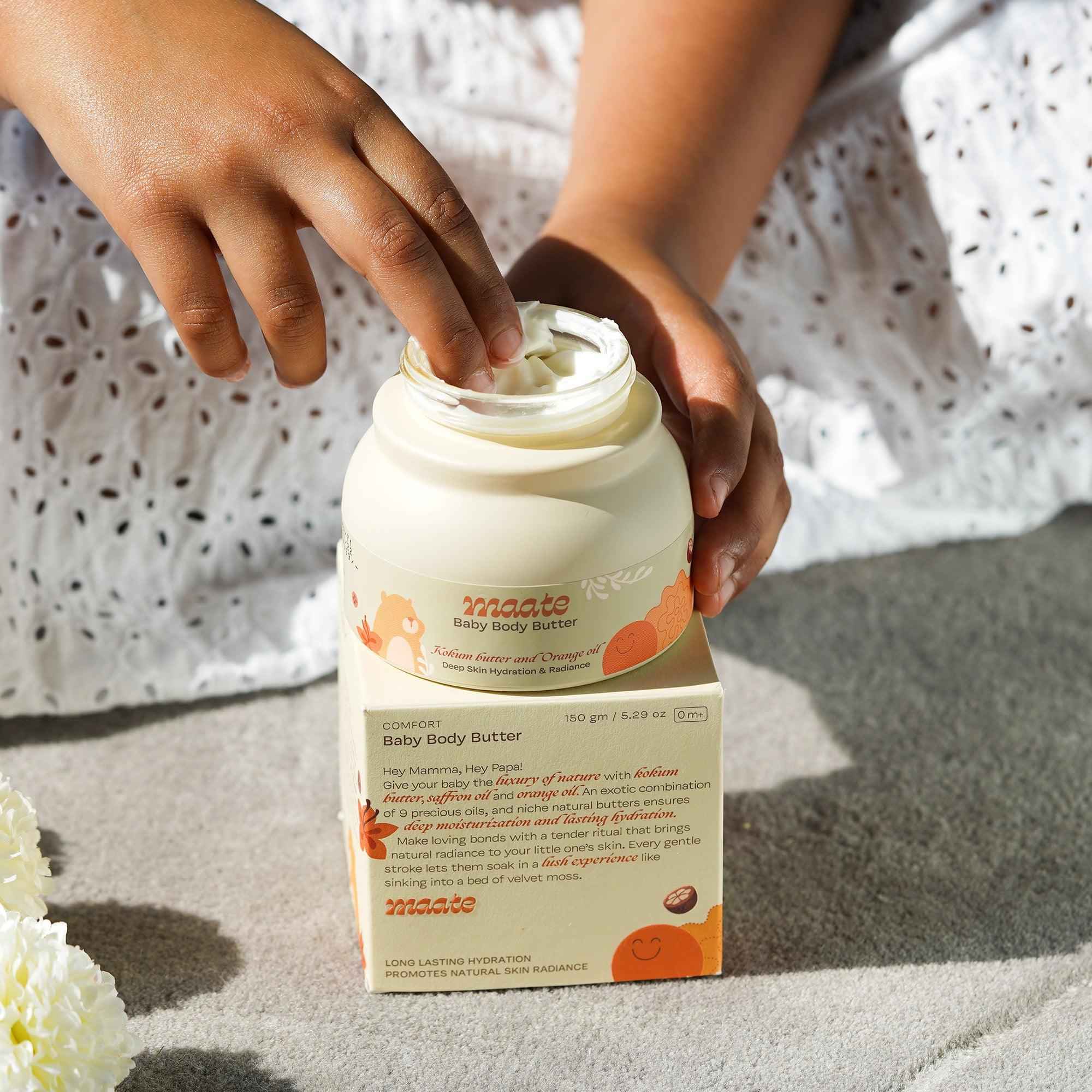 Baby Body Butter 150 Gm - Maate