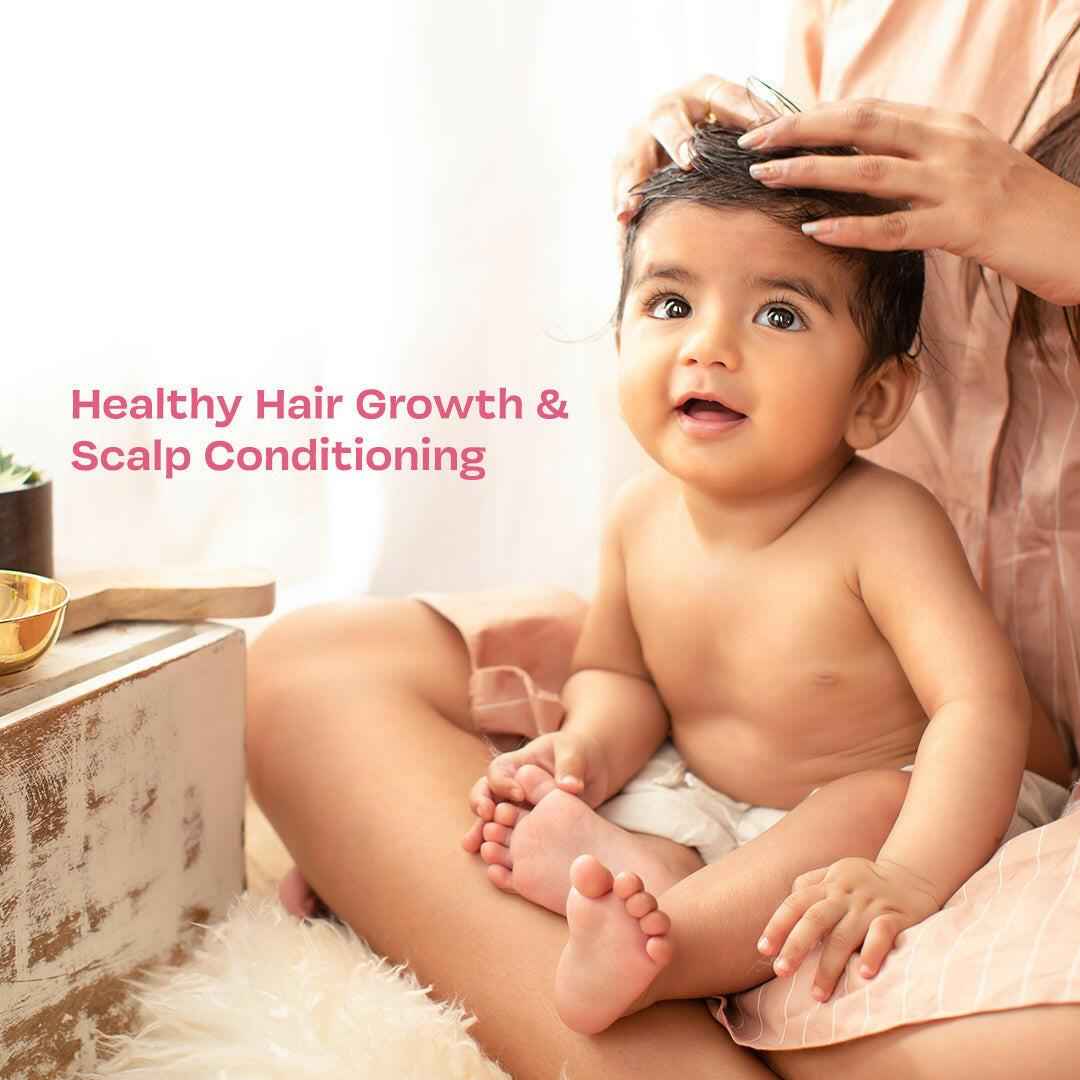 100% Natural Baby Hair Oil Combo - 150 ML - Maate
