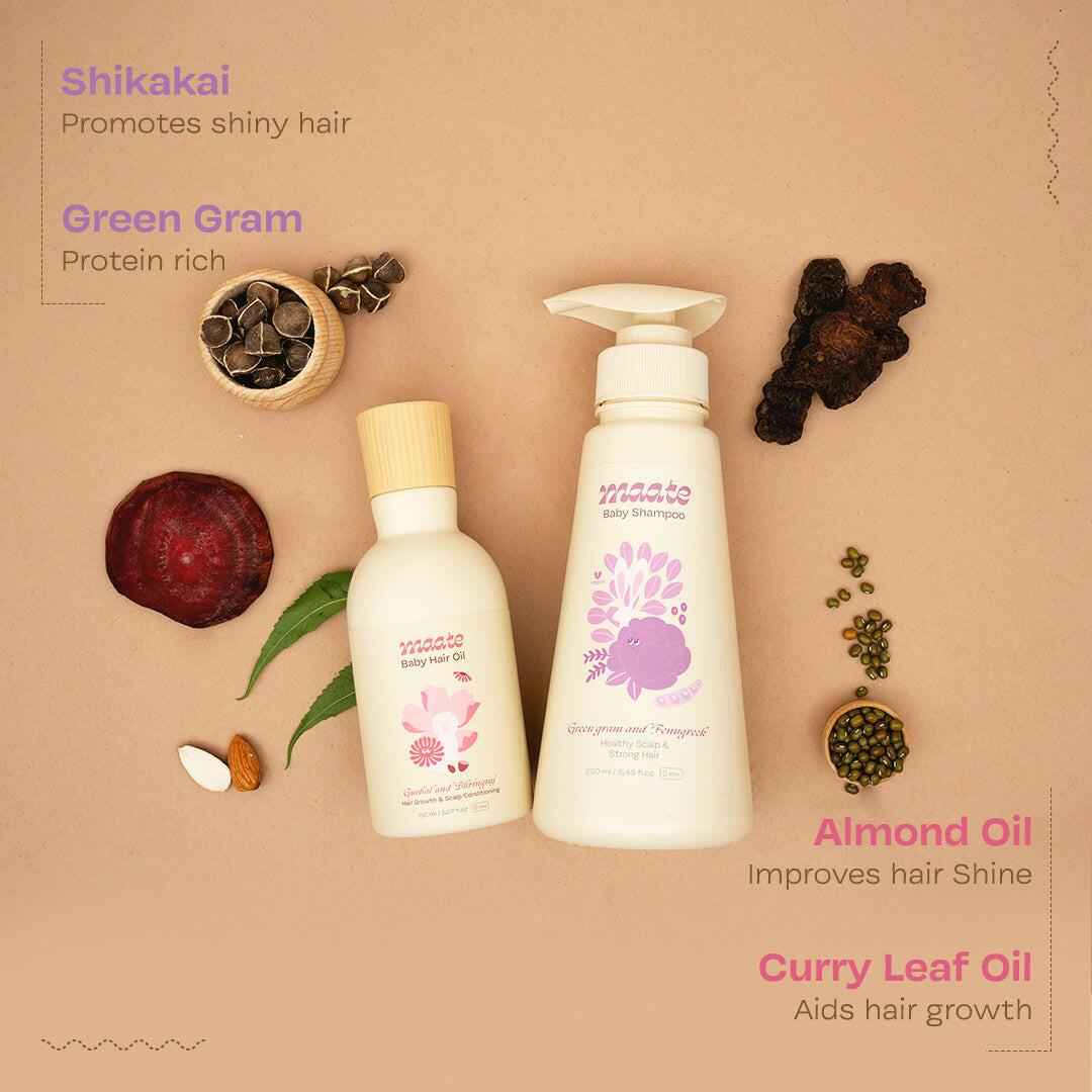 Baby Hair Essential Combo - Maate