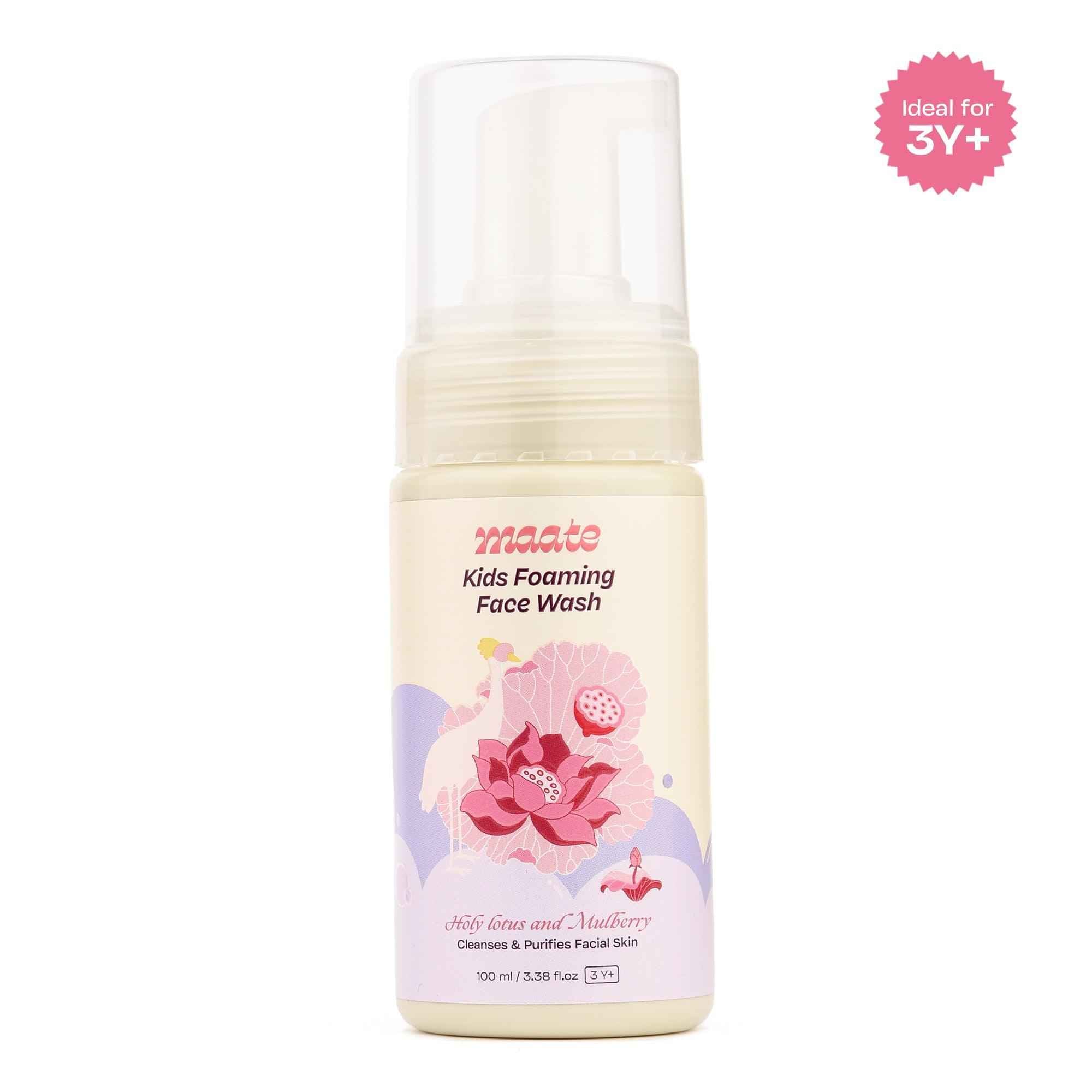 Maate Kids Foaming Face Wash - ph Balanced | Tear Free - Maate