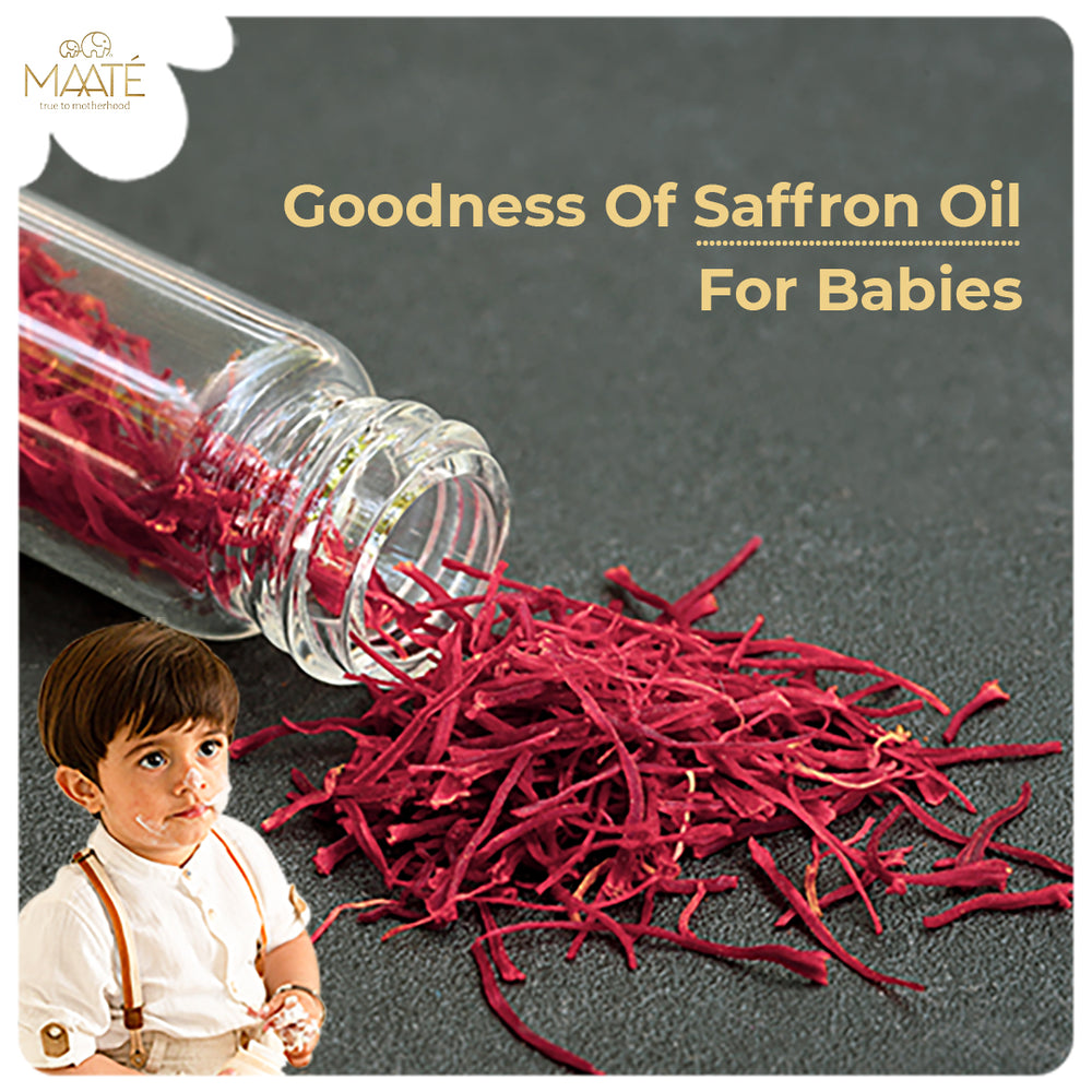 Saffron Oil and its Benefits for Babies