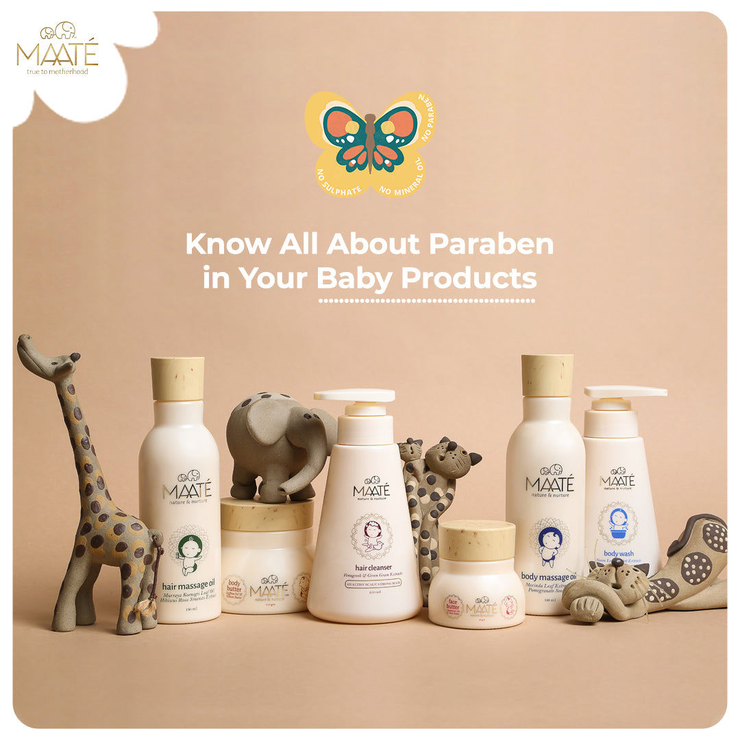 Know all about Paraben in your Baby’s Products
