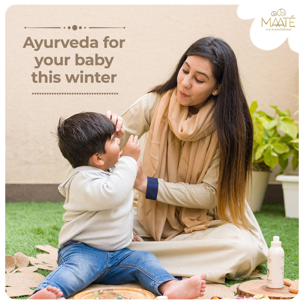 Ayurvedic Rituals for your baby this winter
