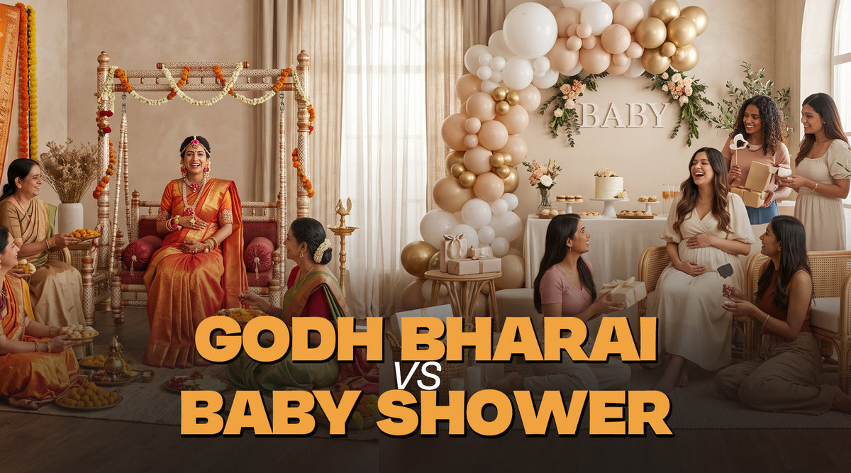 Godh Bharai vs Baby Shower: Meaning, Traditions, Differences and Modern Indian Celebrations