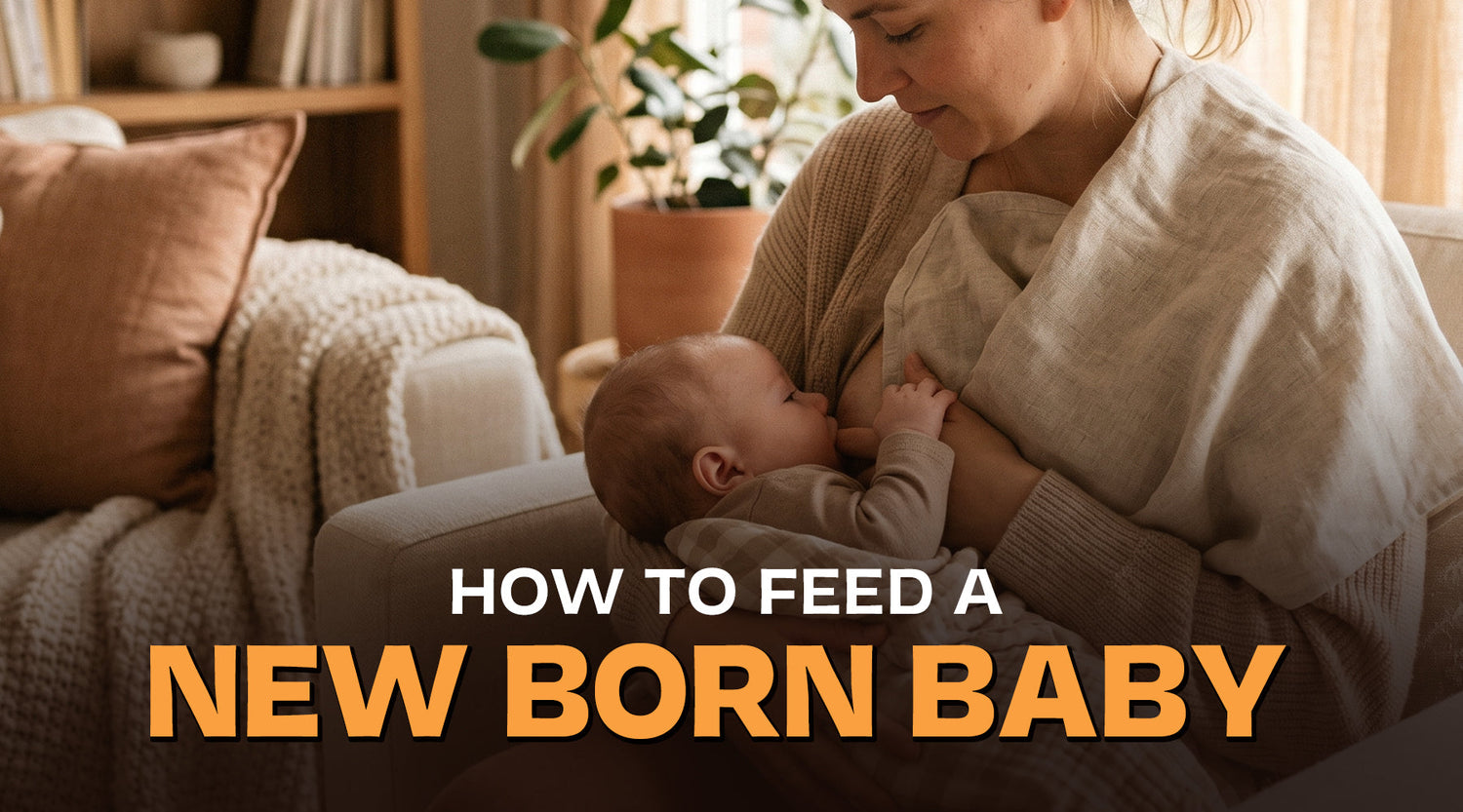 how to feed a newborn baby