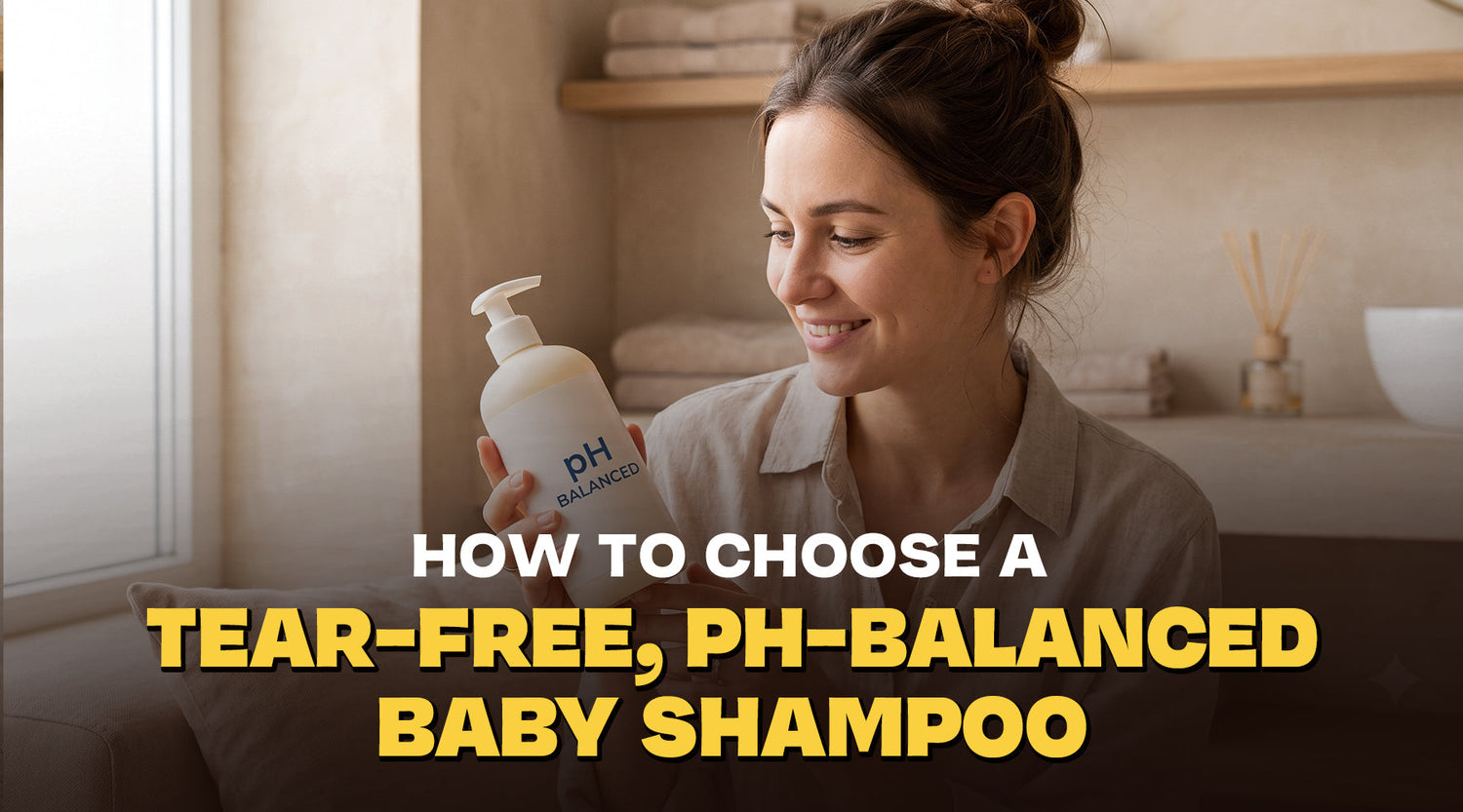How to Choose a Tear-Free, pH-Balanced Baby Shampoo