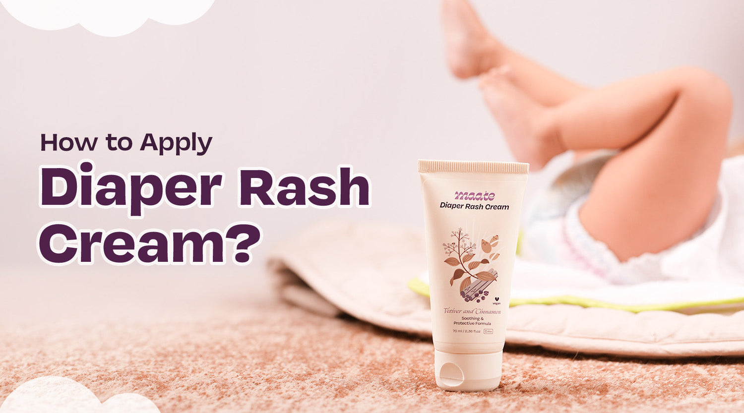 how to apply diaper rash cream