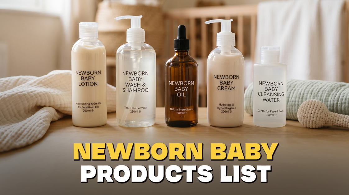 New Born Baby Products List