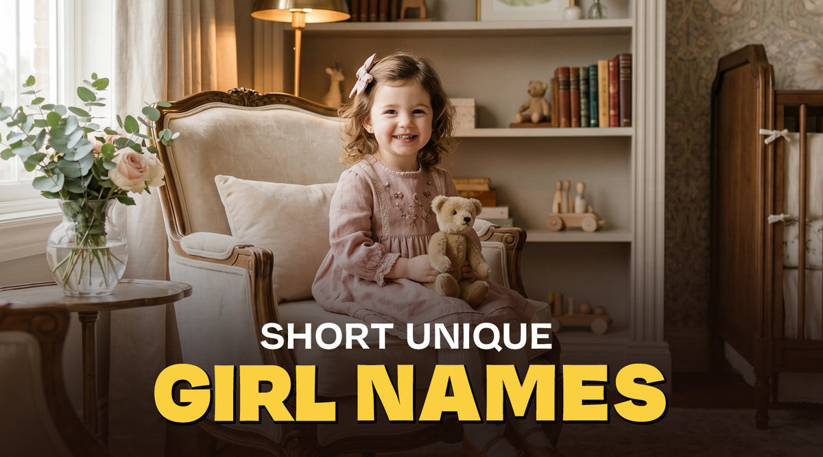 200+ Short Unique Girl Names (Modern, Meaningful and Rare Picks for 2026)