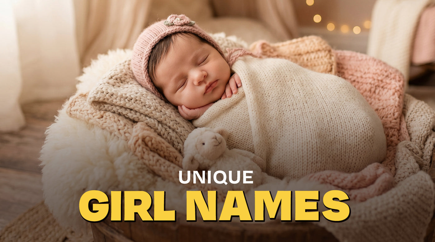 250+ Unique Girl Names with Meanings for Your Baby Girl