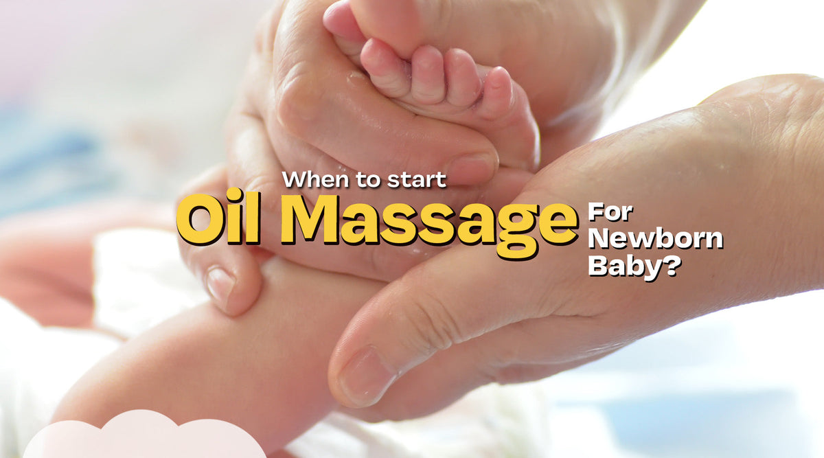 when to start oil massage for newborn baby