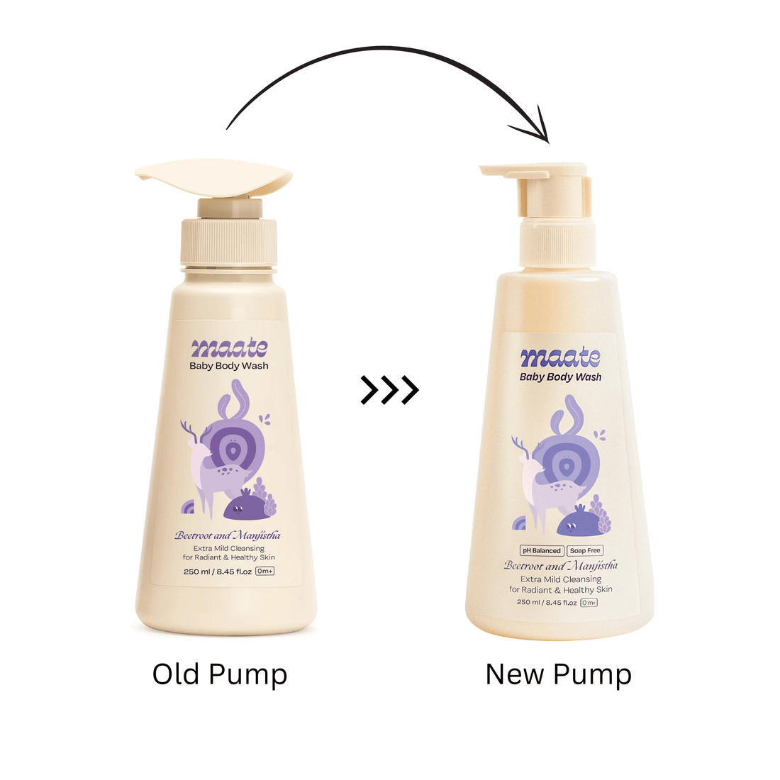 Baby Body Wash Combo - 400 ML - Maate