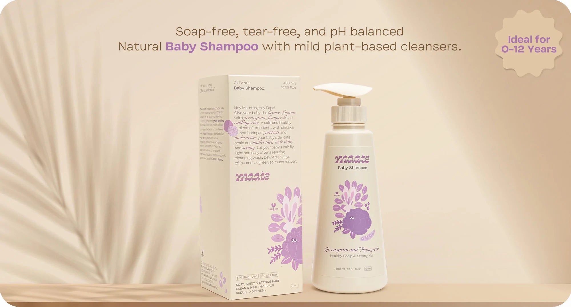 Baby Shampoo Pack of 2 - 400 ML