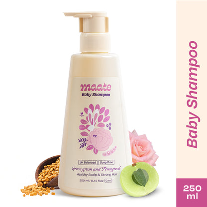 Tear Free Baby Shampoo - ph Balanced | Soap Free - 250 ML