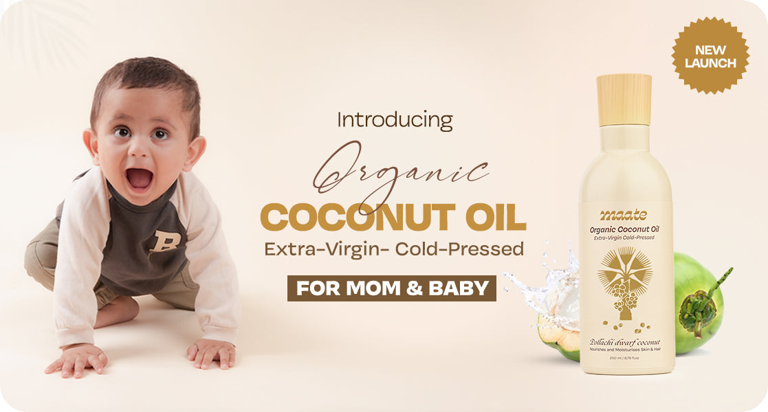 Maate Organic Coconut Oil - Extra Virgin | Cold Pressed