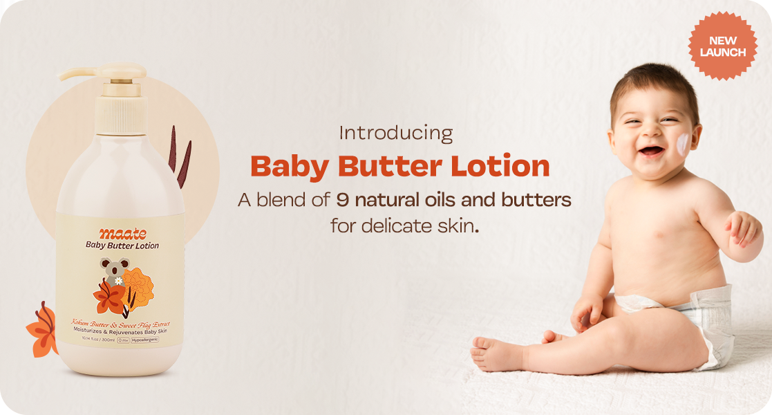 Maate Baby Butter Lotion - Hypoallergenic | Deep Hydration