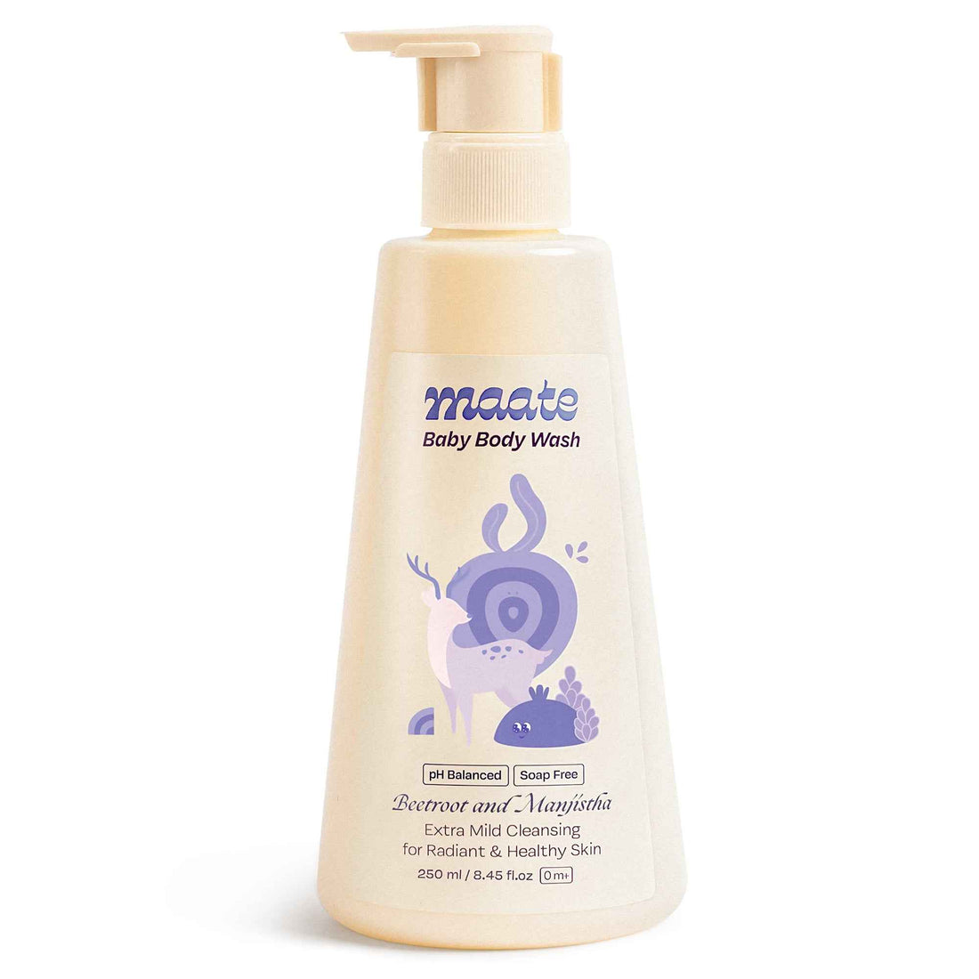 Baby Body Wash ph Balanced | Soap Free - 250 ML - Maate