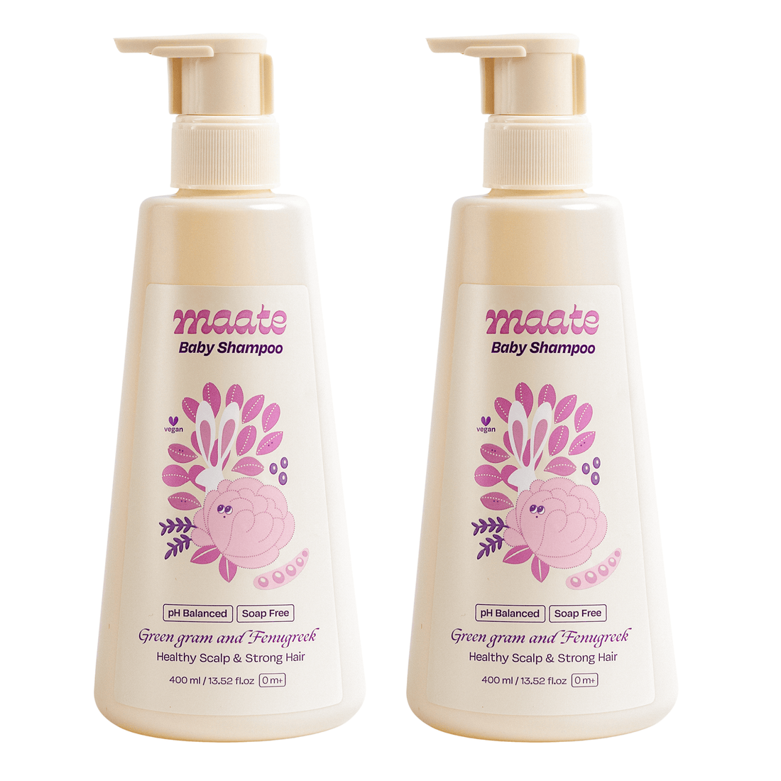 Baby Shampoo Pack of 2 - 400 ML