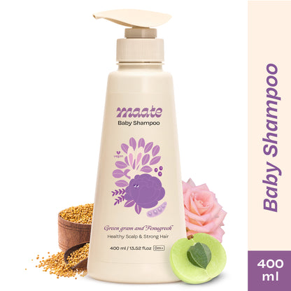 Tear Free Baby Shampoo - ph Balanced | Soap Free - 400 ML