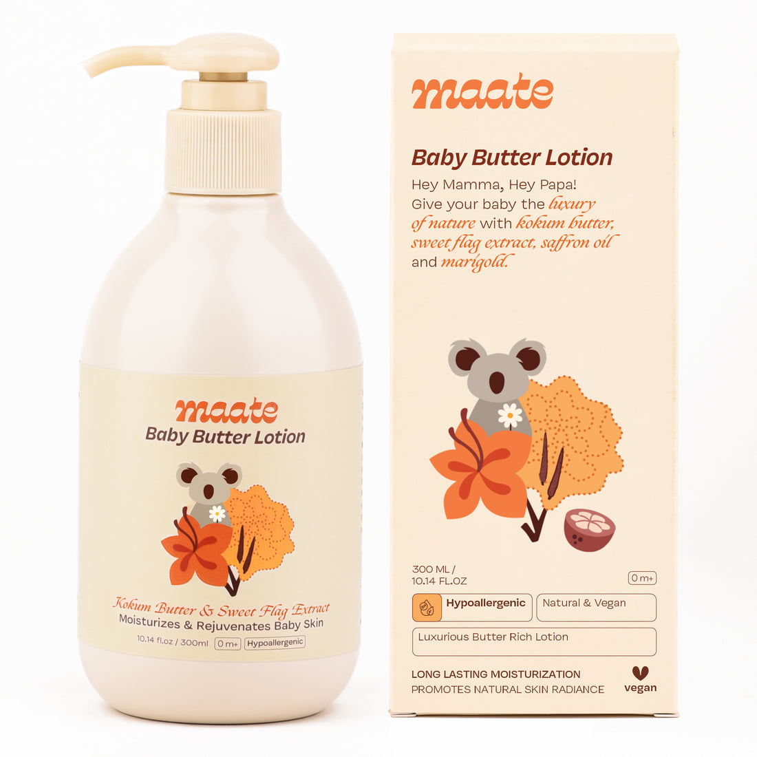 Maate Baby Butter Lotion - Hypoallergenic | Deep Hydration