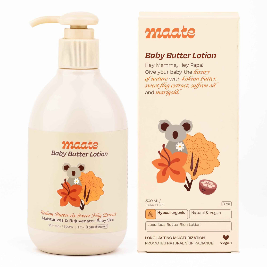 Maate Baby Lotion - Hypoallergenic | Deep Hydration