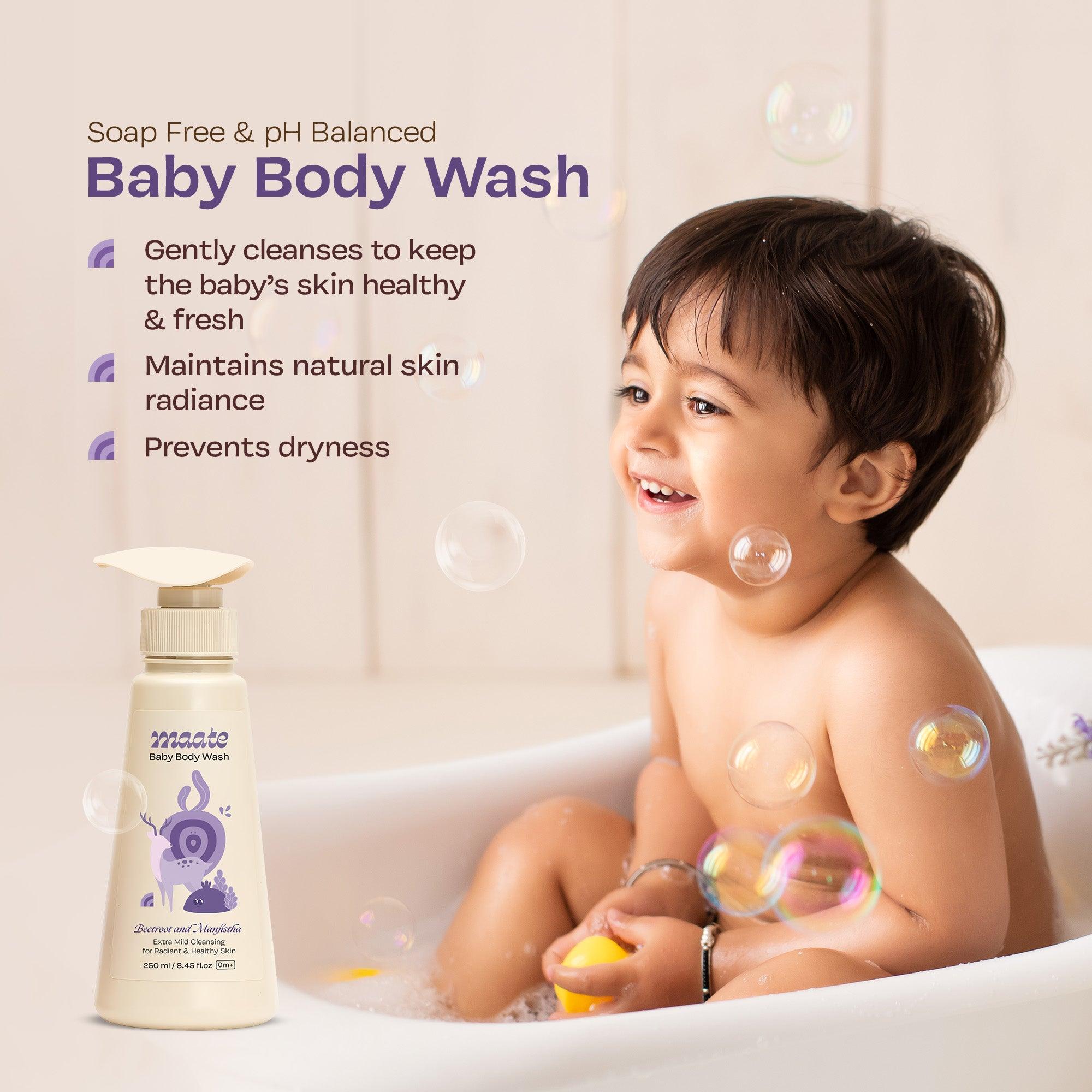 Baby body deals wash