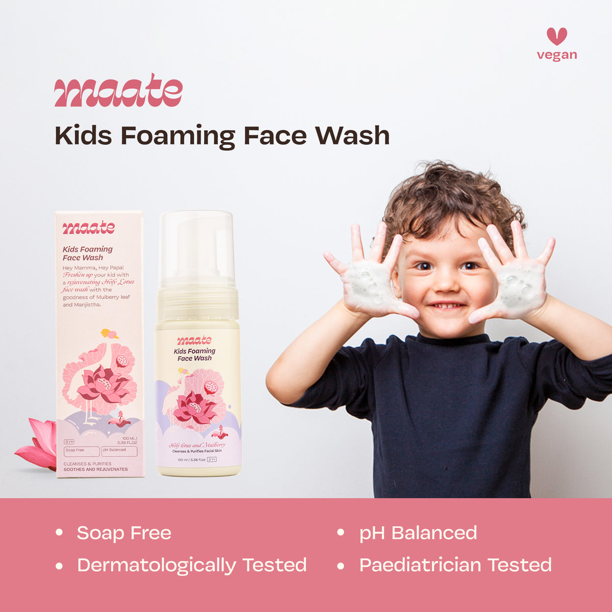 Baby Foaming Face Wash 100 Ml &amp; Baby Face Butter 50 Gm Combo