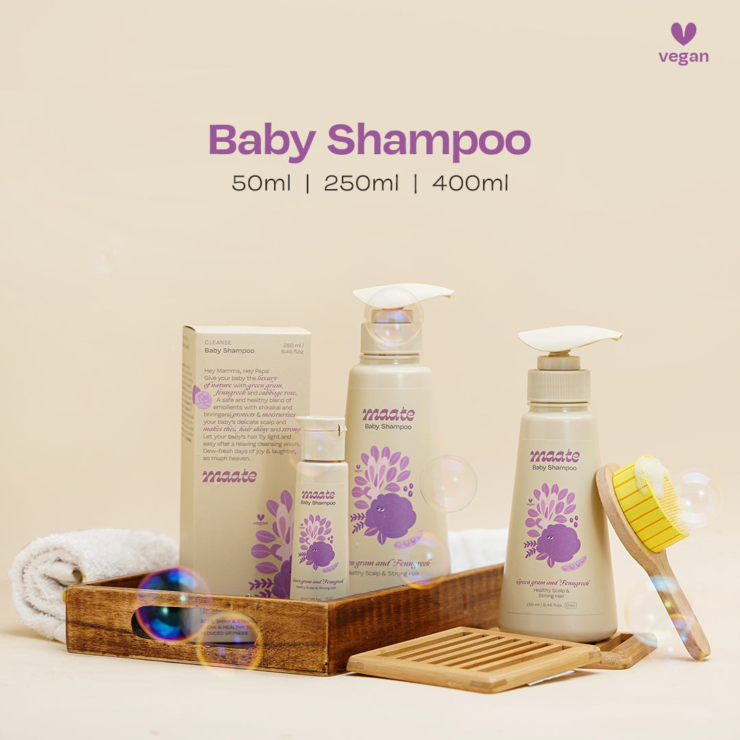 Tear Free Baby Shampoo - ph Balanced | Soap Free - 250 ML
