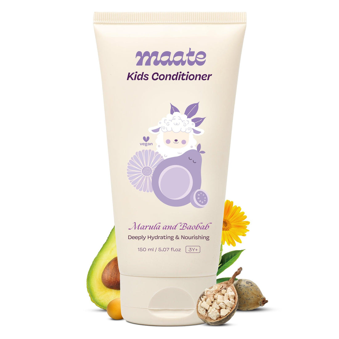 Maate Kids Conditioner - Naturally Nourish, Detangle, and Shine Kids&