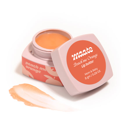 Peach Me Orange Lip Butter 100% Natural | FDA Approved