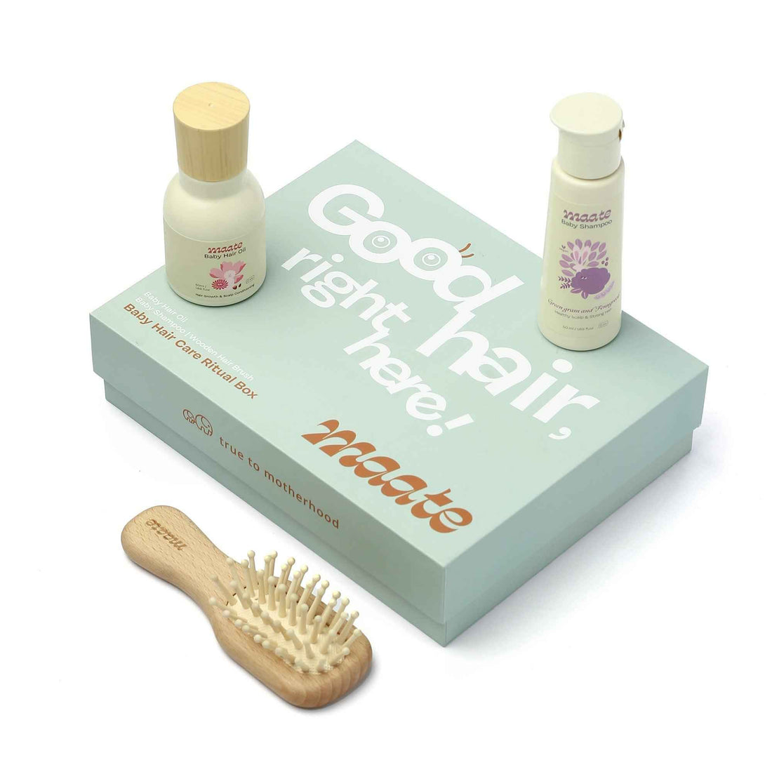 Baby Hair Care Ritual Box - Maate